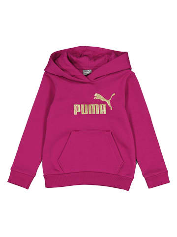 Puma Hoodie "ESS+ Glitter" in Pink