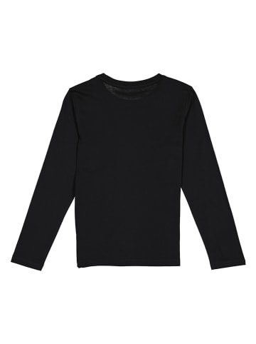 Puma Longsleeve "ESS No. 1" in Schwarz