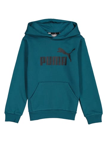 Puma Hoodie "ESS" in Petrol