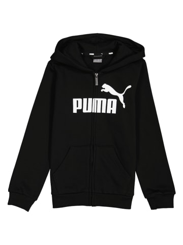 Puma Sweatjacke "ESS" in Schwarz