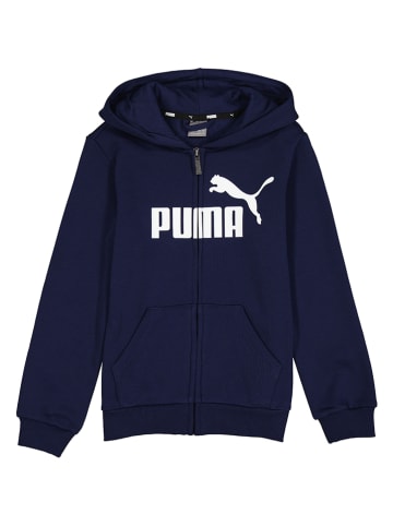 Puma Sweatjacke "ESS" in Dunkelblau