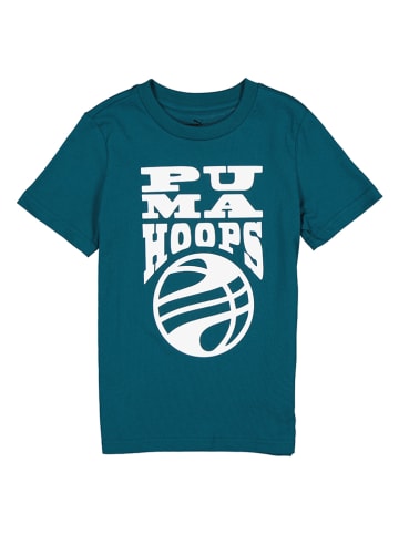 Puma Koszulka "Baketball Blueprint" w kolorze morskim