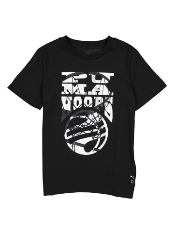 Puma Shirt "Baketball Blueprint" in Schwarz