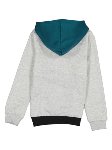 Puma Hoodie "ESS" in Grau/ Schwarz/ Weiß