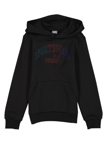 Puma Hoodie "ESS+" in Schwarz