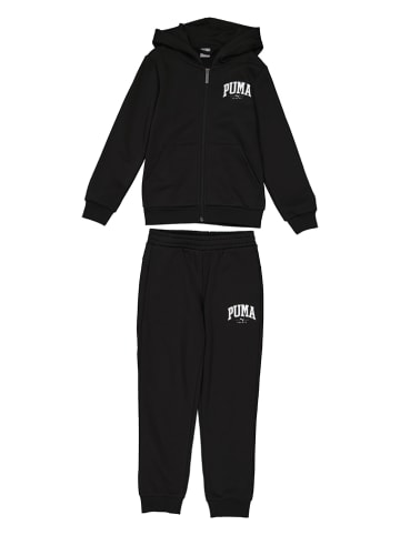 Puma Trainingsanzug "Squad" in Schwarz