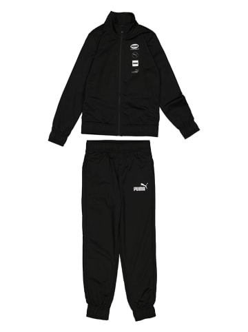 Puma Trainingsanzug "Power" in Schwarz