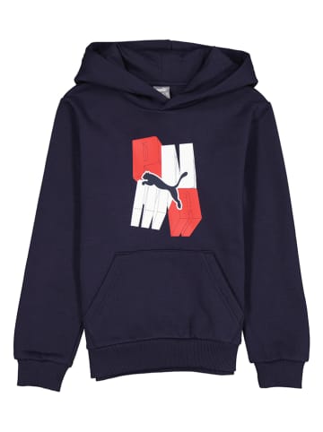 Puma Bluza "ESS+" w kolorze granatowym