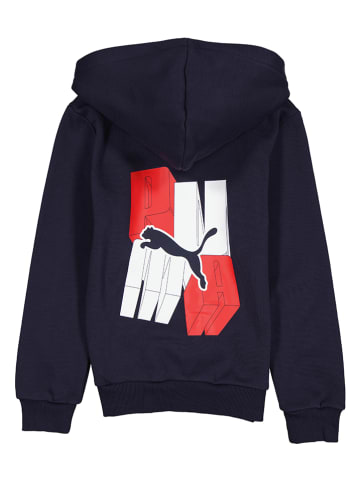 Puma Sweatshirt "ESS+" in Dunkelblau