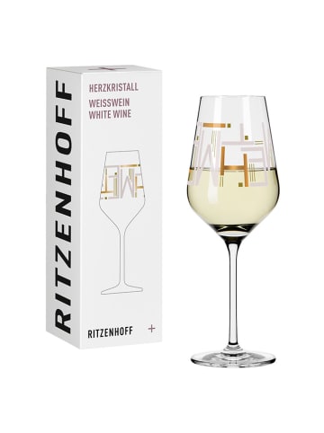 RITZENHOFF Weißweinglas "Herzkristall 10 - C. Kordes" - 380 ml