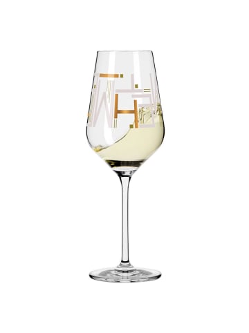 RITZENHOFF Kieliszek "Herzkristall 10 - C. Kordes" do białego wina - 380 ml