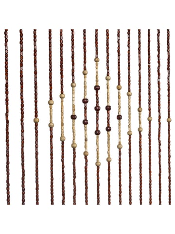 Nature Fellow Deurgordijn bruin - (L)175 x (B)90 cm