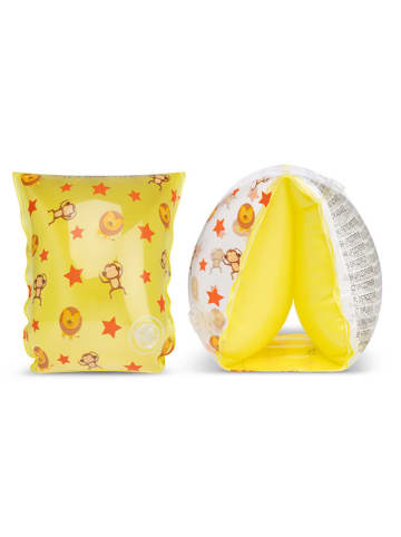 Swim Essentials Zwembandjes "Yellow Circus" - vanaf de geboorte