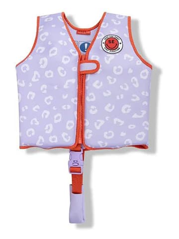 Swim Essentials Kamizelka ''Lila Leopard'' do pływania - 3+