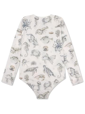Swim Essentials Badeanzug ''Sea Life'' in Creme