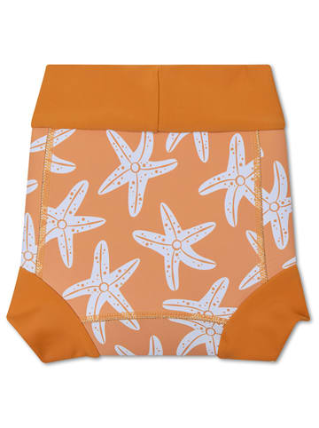 Swim Essentials Pieluszka kąpielowa "Sea Stars" w kolorze jasnobrązowym