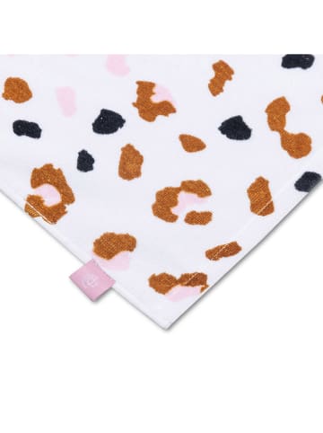 Swim Essentials Ręcznik plażowy "Kaki Leopard" w kolorze białym - 135 x 65 cm
