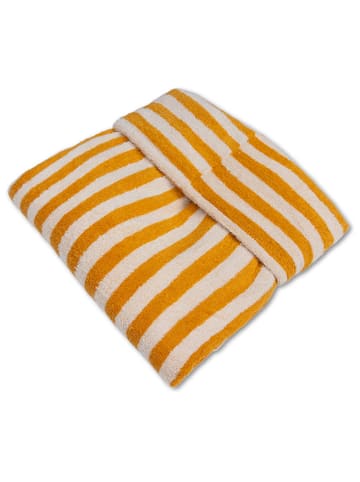 Swim Essentials Poncho ''Flow'' in Gelb/ Weiß - (L)65 x (B)65 cm