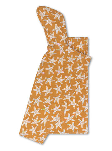 Swim Essentials Poncho "Sea Star" lichtbruin - (L)55 x (B)50 cm