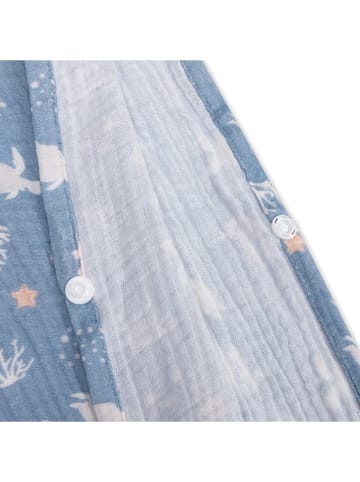 Swim Essentials Poncho ''Coral Bliss'' in Blau - (L)55 x (B)50 cm
