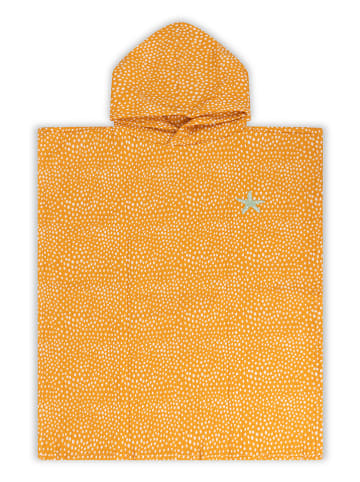 Swim Essentials Poncho ''Dots'' in Orange - (L)55 x (B)50 cm
