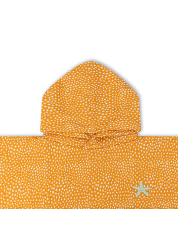 Swim Essentials Poncho ''Dots'' in Orange - (L)55 x (B)50 cm