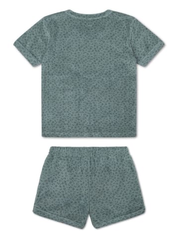 Swim Essentials 2-delige outfit "Green Leopard" groen