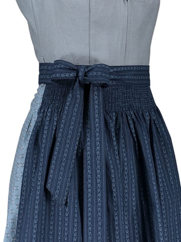 Almsach Dirndl in Dunkelblau/ Blau