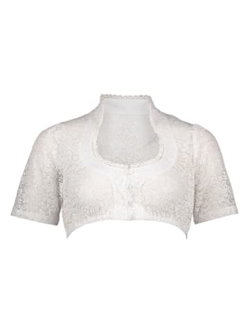 Almsach Dirndlbluse in Weiß