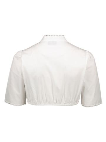 Almsach Dirndlbluse in Weiß