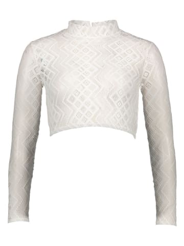 Almsach Dirndlbluse in Weiß