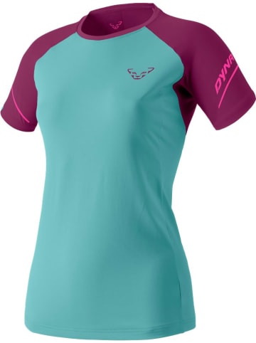 DYNAFIT Funktionsshirt "ALPINE PRO" in Türkis/ Lila