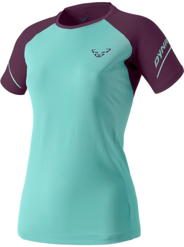 DYNAFIT Funktionsshirt "ALPINE PRO" in Türkis/ Lila