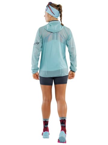 DYNAFIT Funktionsjacke "VERT WIND" in Türkis