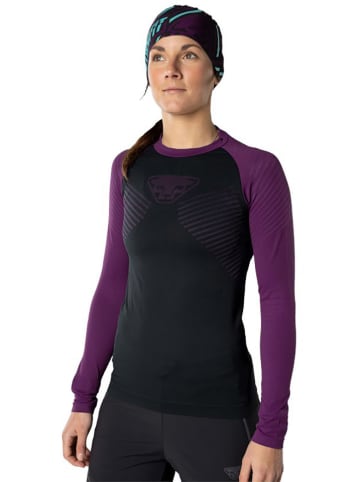 DYNAFIT Funktionslongsleeve "SPEED DRYARN" in Schwarz/ Lila