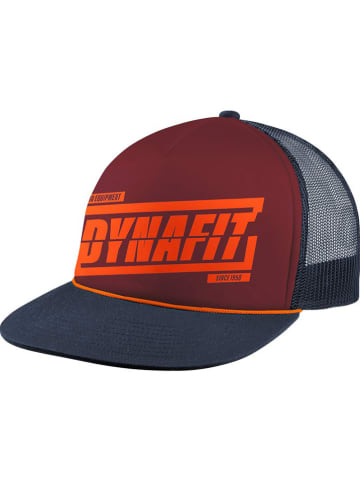 DYNAFIT Cap "GRAPHIC TRUCKER" in Dunkelblau/ Bordeaux