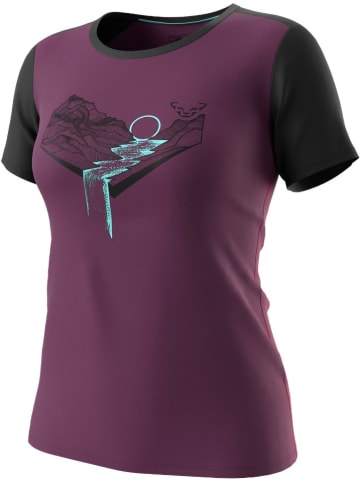 DYNAFIT Funktionsshirt "TRANSALPER LIGHT" in Lila/ Schwarz
