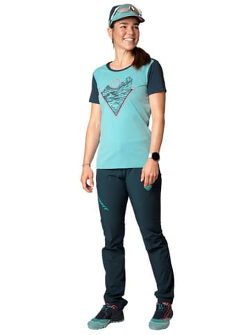 DYNAFIT Funktionsshirt "TRANSALPER LIGHT" in Türkis