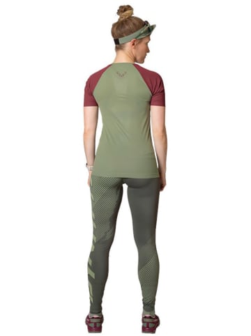 DYNAFIT Funktionsleggings "ULTRA GRAPHIC" in Grün
