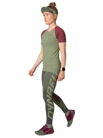 DYNAFIT Funktionsleggings "ULTRA GRAPHIC" in Grün