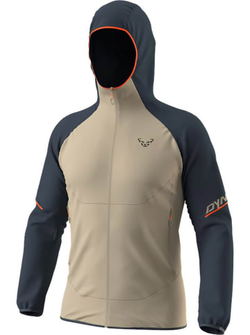 DYNAFIT Funktionsjacke "TRANSALPER DST" in Anthrazit/ Beige