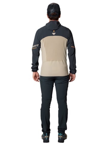 DYNAFIT Funktionsjacke "TRANSALPER DST" in Anthrazit/ Beige