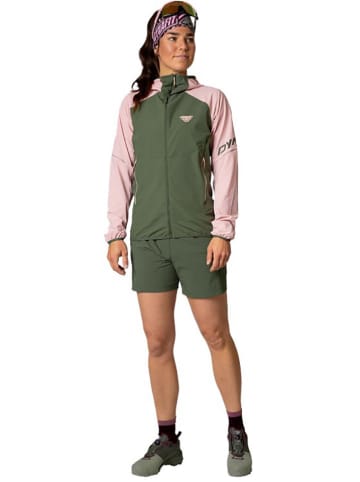 DYNAFIT Funktionsjacke "TRANSALPER DST" in Khaki/ Rosa