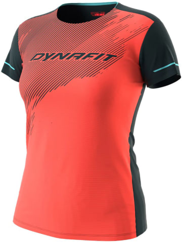 DYNAFIT Funktionsshirt "ALPINE 2" in Orange/ Schwarz