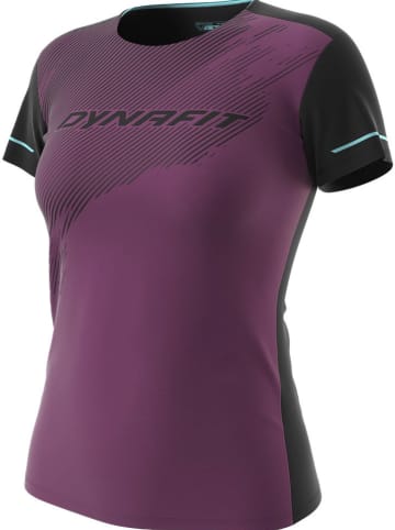 DYNAFIT Koszulka funkcyjna "ALPINE 2" w kolorze fioletowo-czarnym