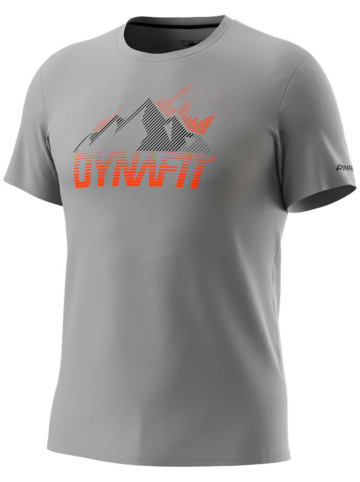 DYNAFIT Funktionsshirt "TRANSALPER GRAPHIC" in Grau