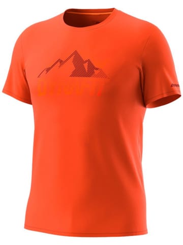 DYNAFIT Funktionsshirt "TRANSALPER GRAPHIC" in Orange