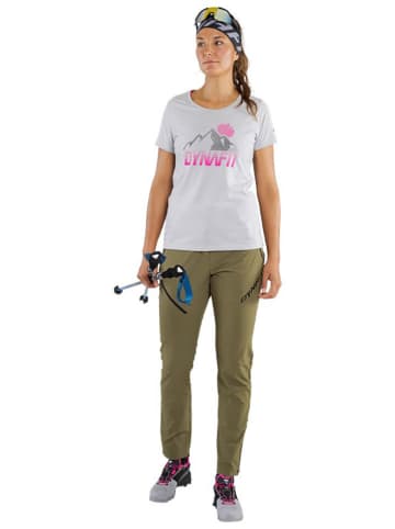 DYNAFIT Funktionsshirt "TRANSALPER GRAPHIC" in Grau