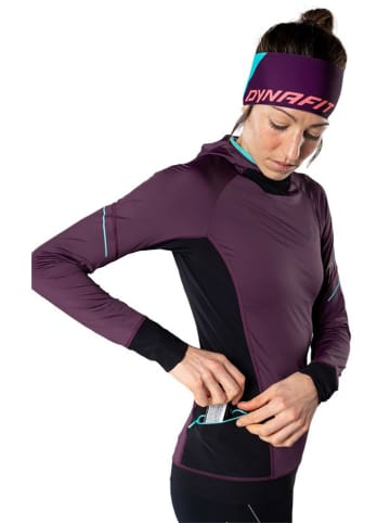 DYNAFIT Funktionshoodie "ALPINE" in Lila