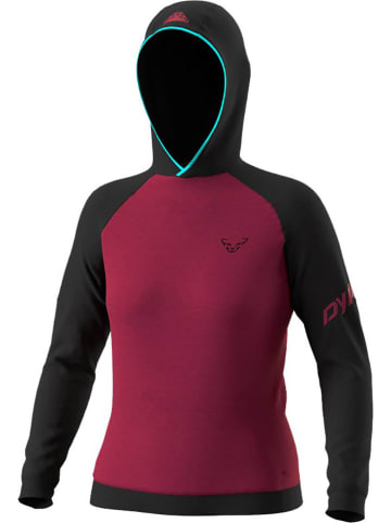 DYNAFIT Funktionshoodie in Lila/ Schwarz